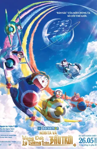 Coi phim Doraemon: Nobita và Vùng Đất Lý Tưởng Trên Bầu Trời HD Vietsub (Doraemon: Nobita's Sky Utopia)