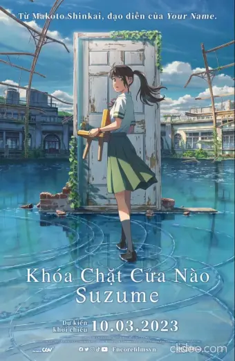 Coi phim Khóa Chặt Cửa Nào Suzume HD Vietsub (Suzume)