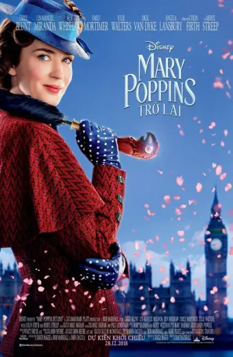 Coi phim Mary Poppins Trở Lại HD Vietsub (Mary Poppins Returns)