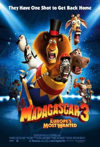 Coi phim Thần Tượng Châu Âu HD Lồng Tiếng (Madagascar 3: Europe's Most Wanted)